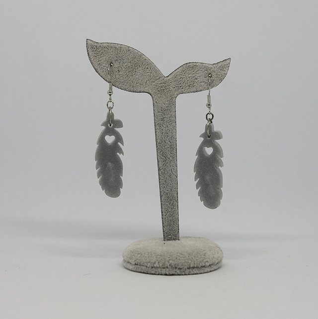 Boucles d'oreilles Plumes