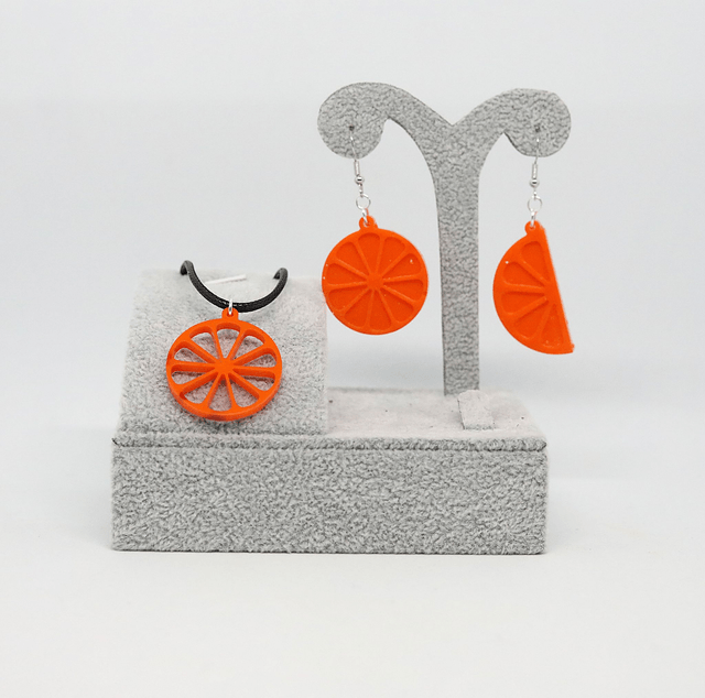 Parure Orange