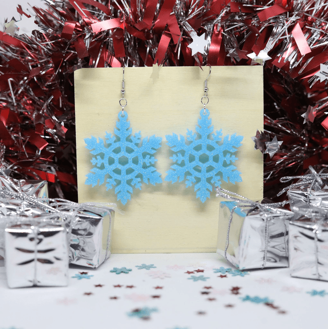 Boucles d'oreilles Flocon 5