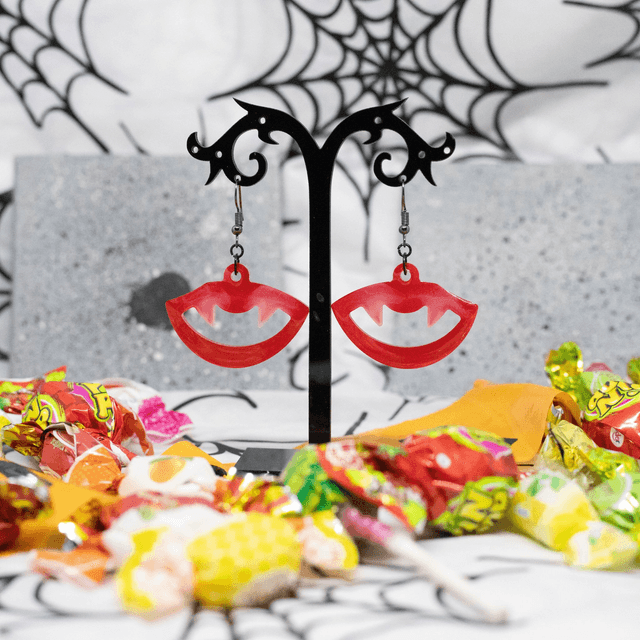 Boucles d'oreilles Dracula