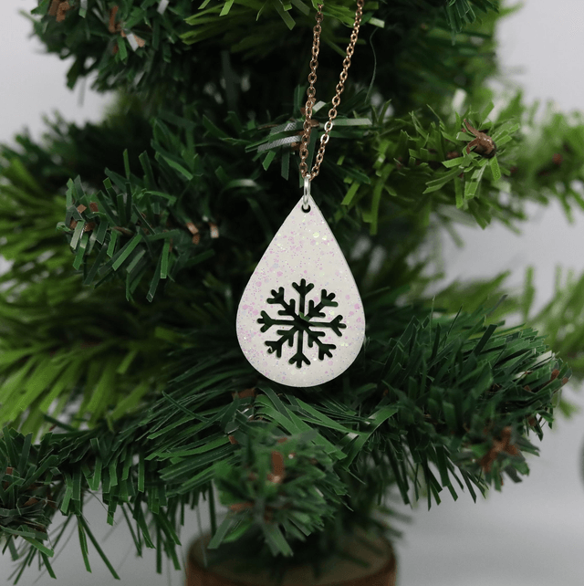 Collier mini goutte Flcon