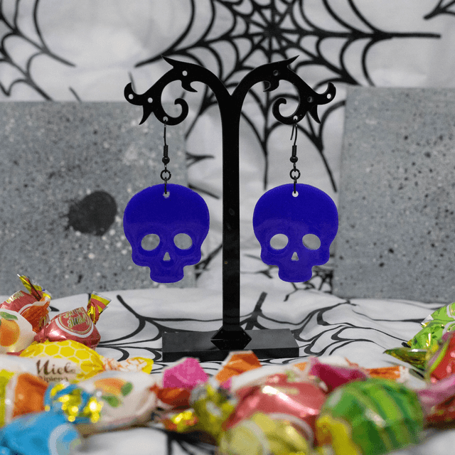 Boucles d'oreilles Crâne 