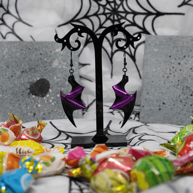 Boucles d'oreilles Bat