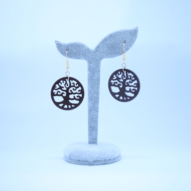 Boucles d'oreilles Arbre de vie