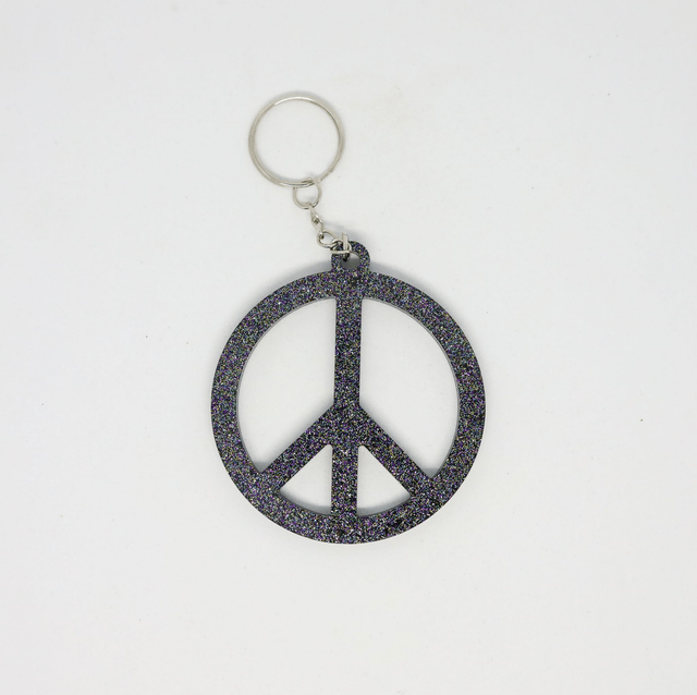Porte-clé Peace & Love