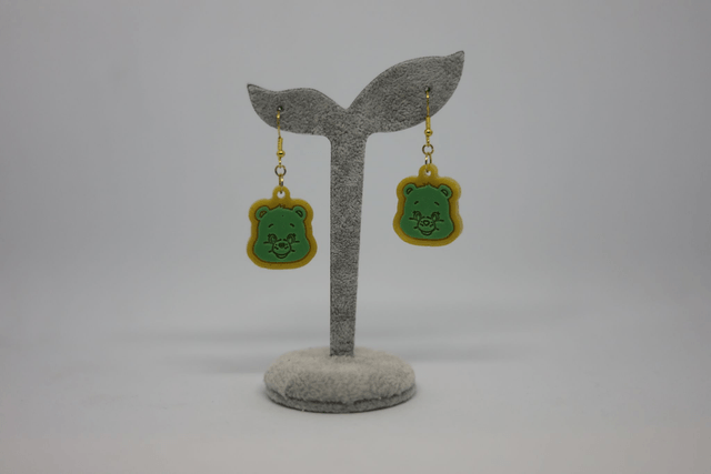 Boucles d'oreilles Bisounours