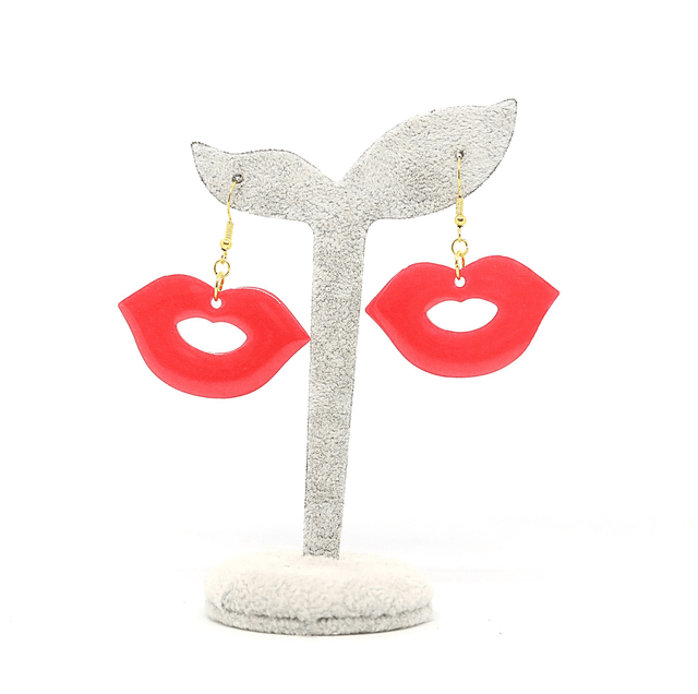 Boucles d'oreilles Bouche