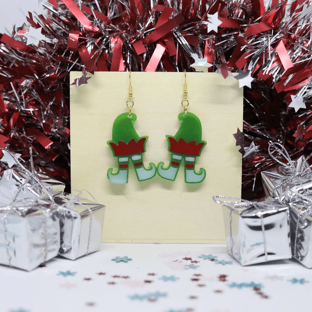 Boucles d'oreilles Lutin