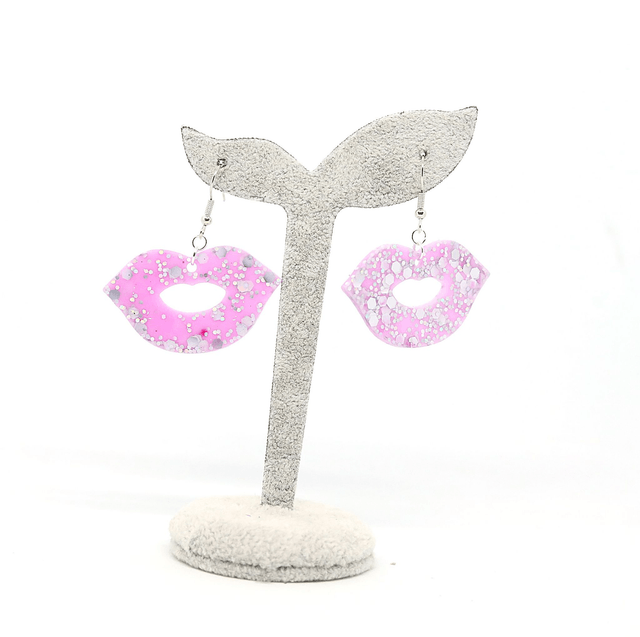Boucles d'oreilles Bouche