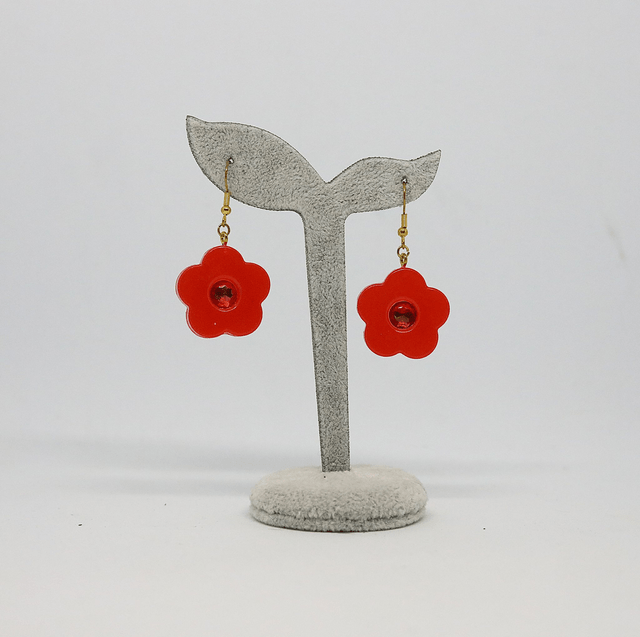 Boucles d'oreilles Myosotis