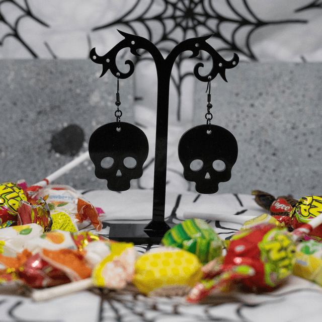 Boucles d'oreilles Crâne 