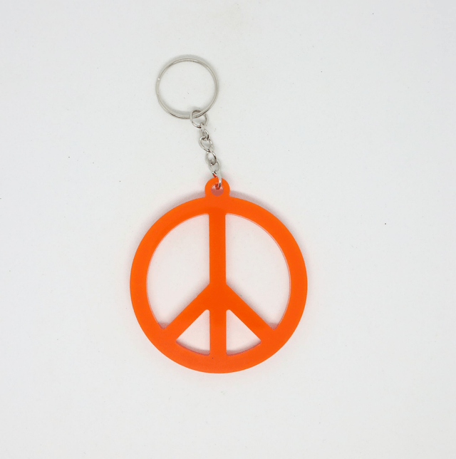 Porte-clé Peace & Love