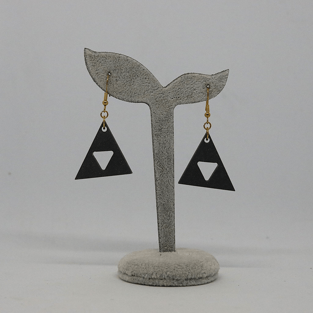 Boucles d'oreilles Triforce