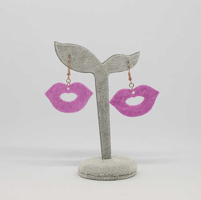 Boucles d'oreilles Bouche