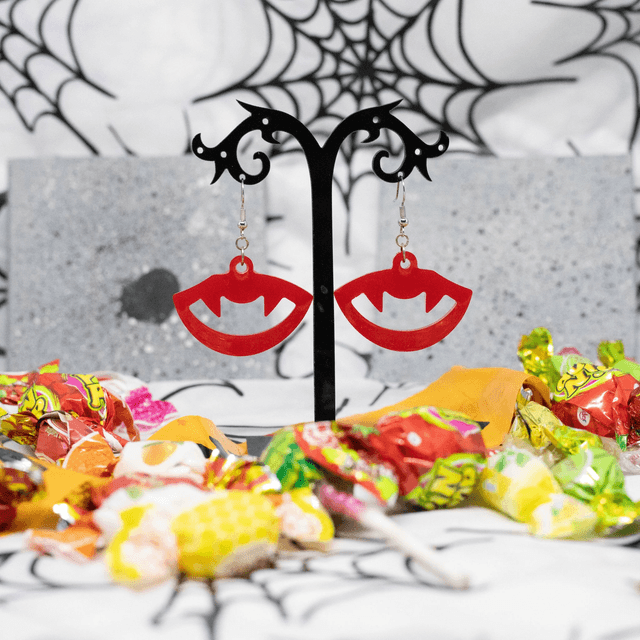 Boucles d'oreilles Dracula