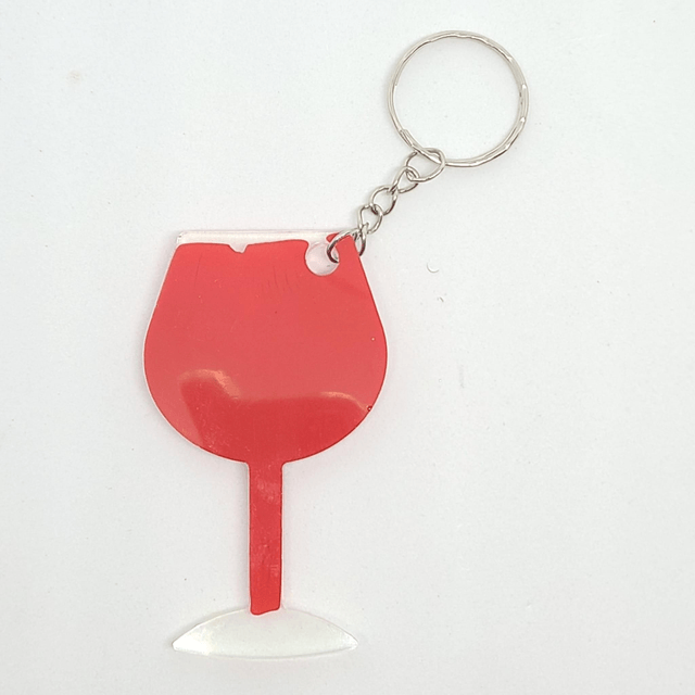 Porte-clé Verre à vin