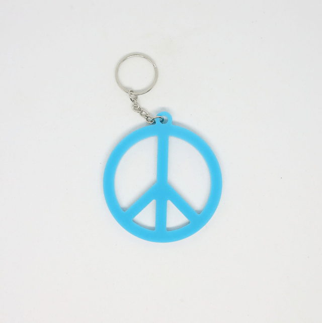 Porte-clé Peace & Love