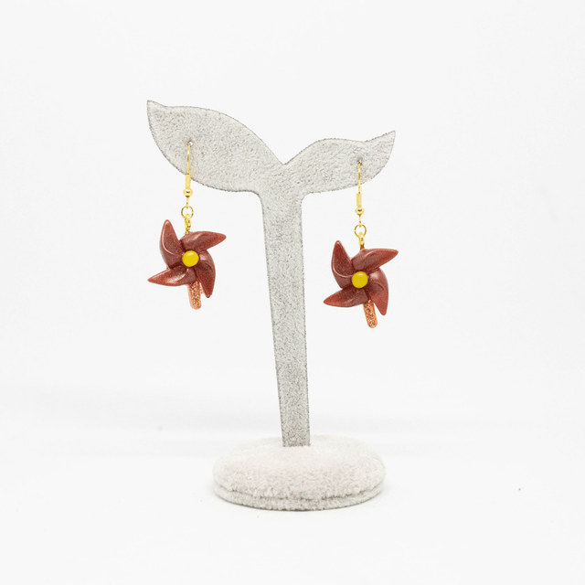 Boucles d'oreilles Moulin à vent