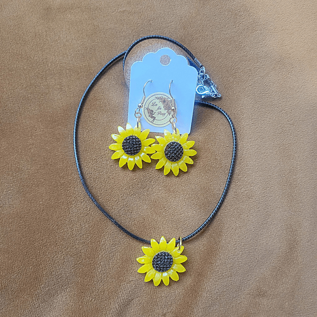 Parure tournesol