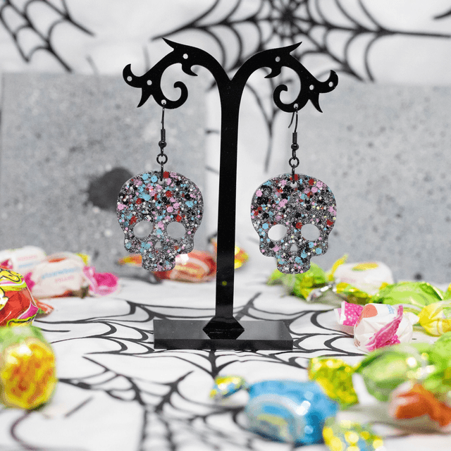 Boucles d'oreilles Crâne 