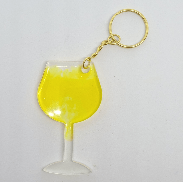 Porte-clé Verre à vin