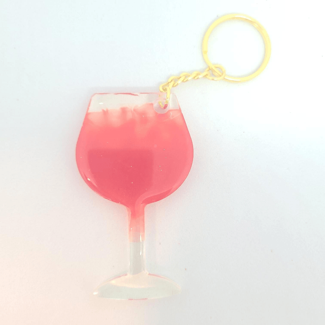 Porte-clé Verre à vin