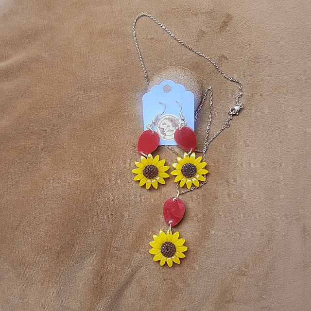 Parure tournesol