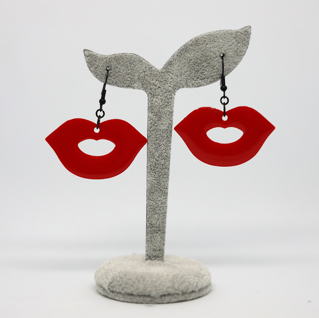 Boucles d'oreilles Bouche