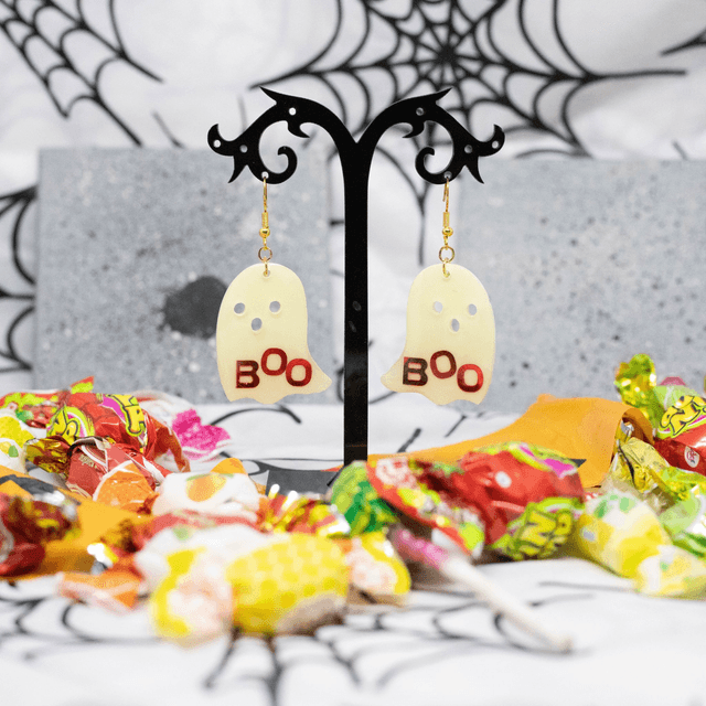 Boucles d'oreilles Fantôme