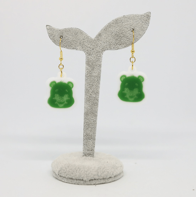 Boucles d'oreilles Bisounours