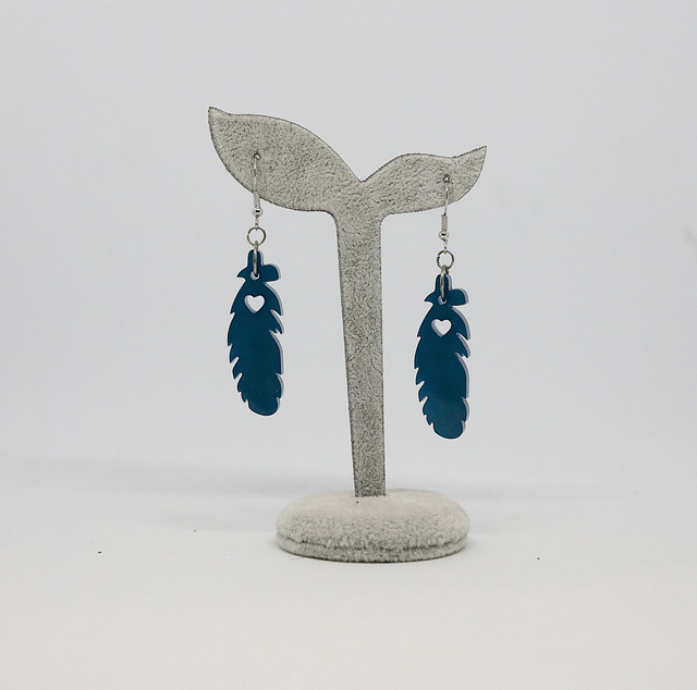 Boucles d'oreilles Plumes