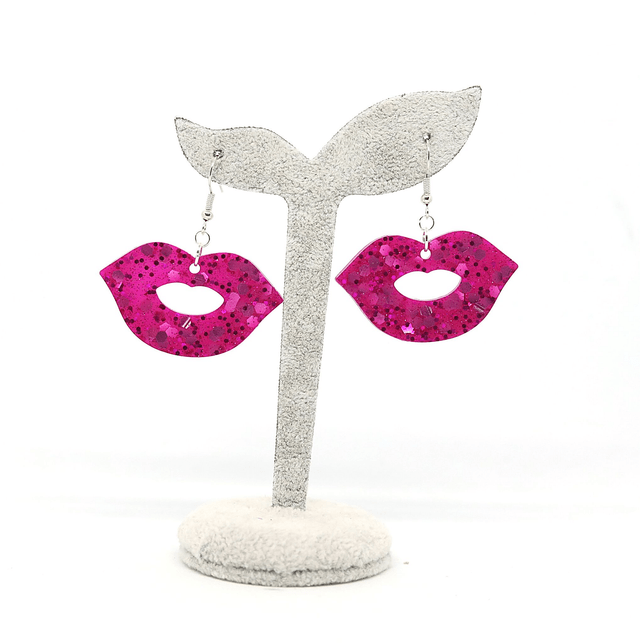 Boucles d'oreilles Bouche