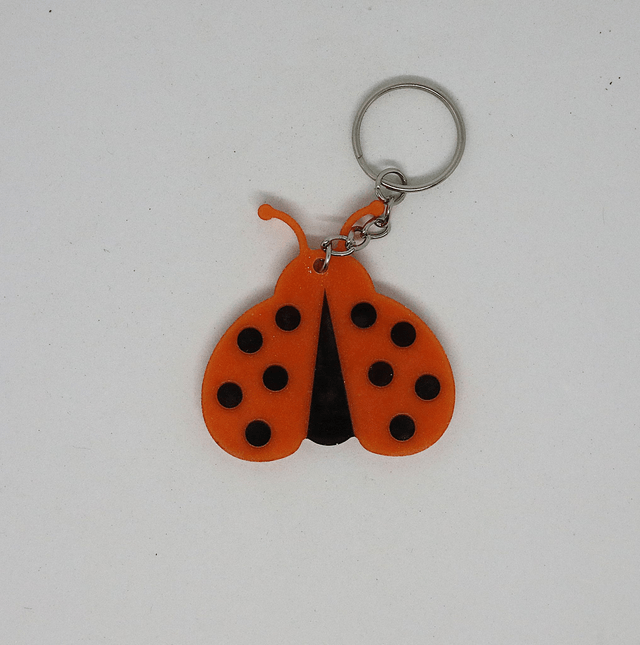 Porte-clé Coccinelle