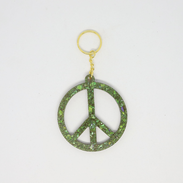 Porte-clé Peace & Love