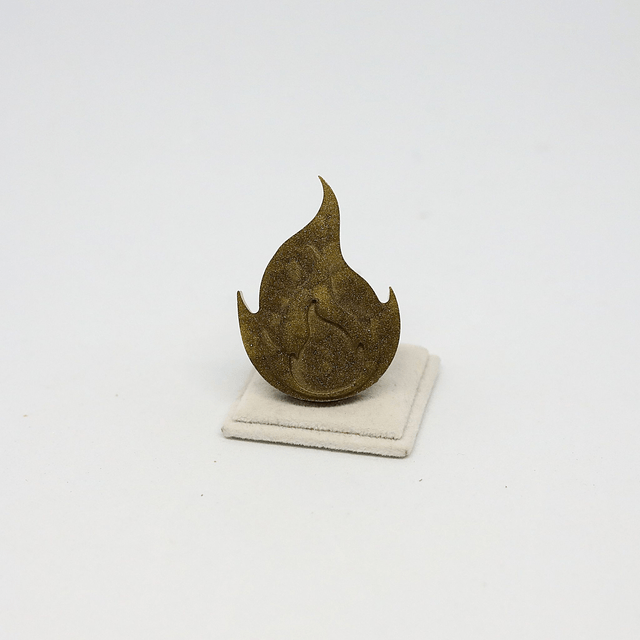 Broche Feu
