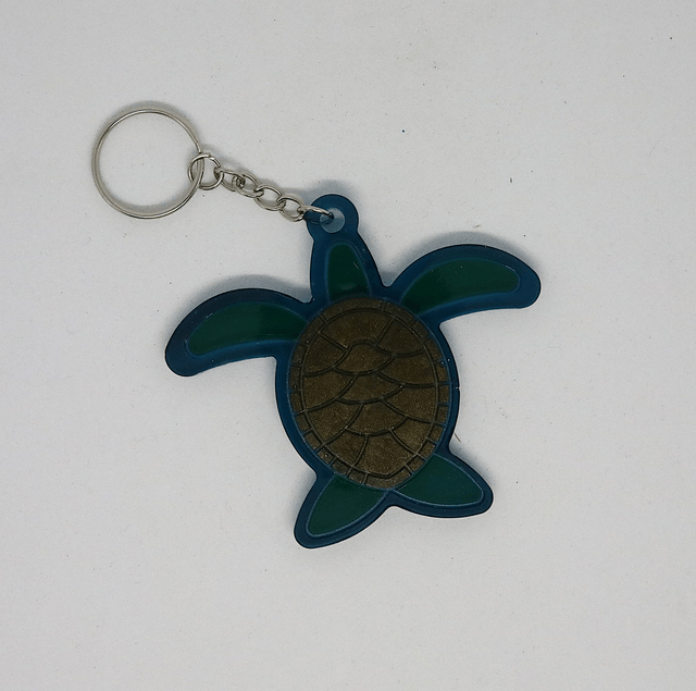 Porte-clé Tortue relief
