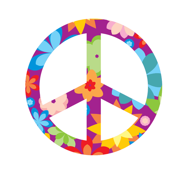 Porte-clé Peace &amp; Love