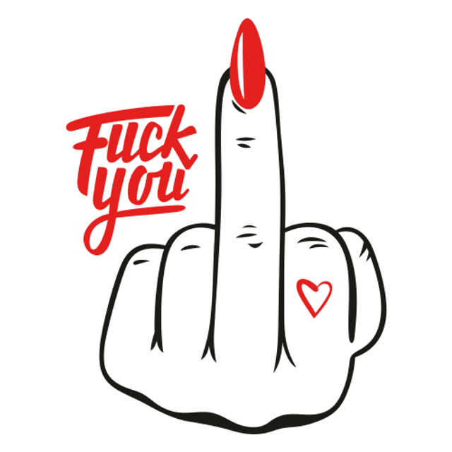 Porte-clé main &quot;Fuck&quot;