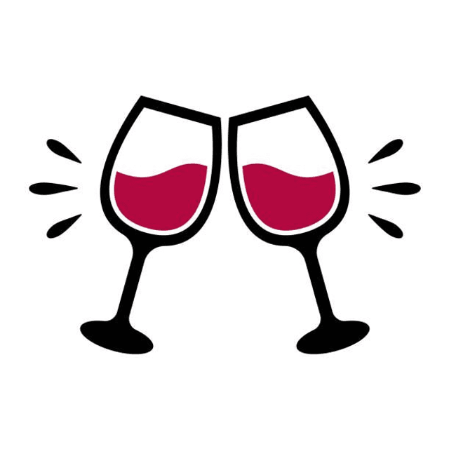 Porte-clé Verre à vin