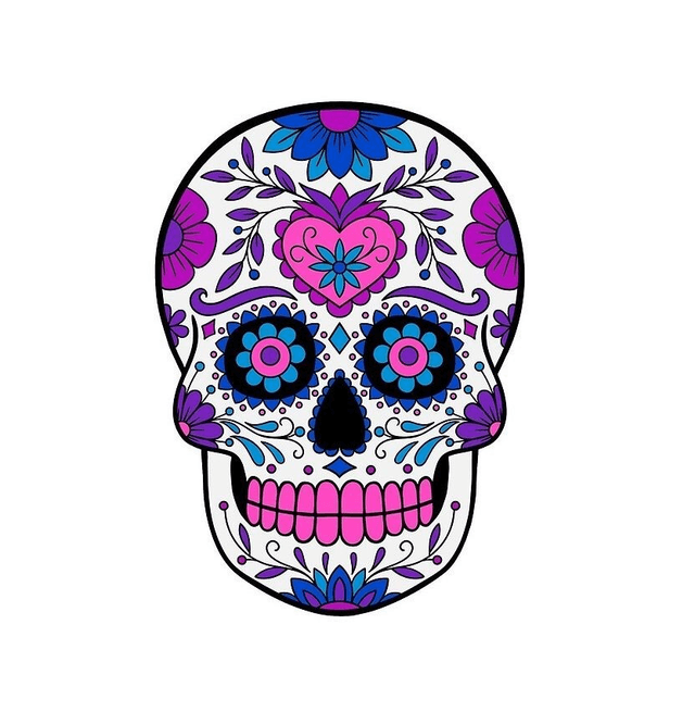 Porte-clé Calavera