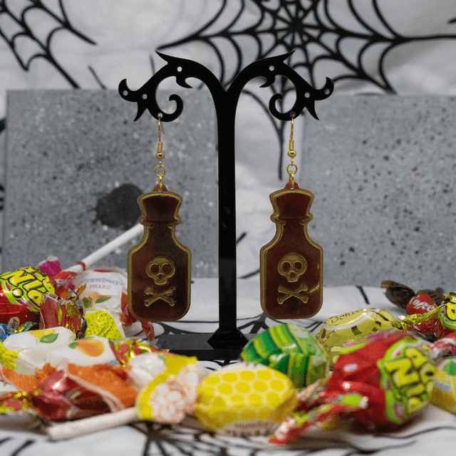 Boucles d'oreilles Poison